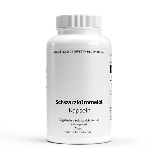 Ägyptisches Schwarzkümmelöl - 240 vegane Softgels