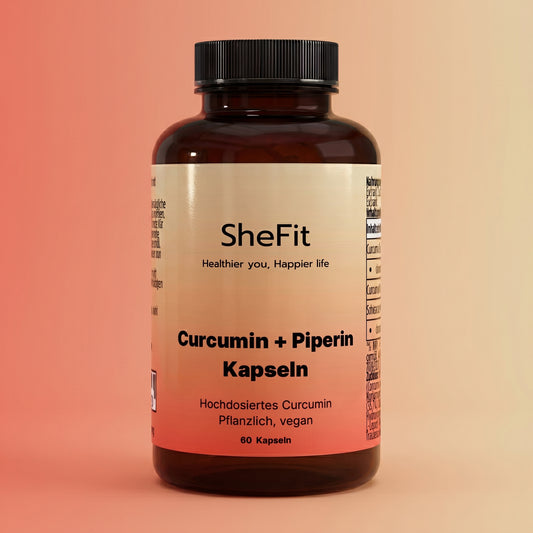 Curcuma (95% Curcumin) + Piperin - 60 vegane Kapseln