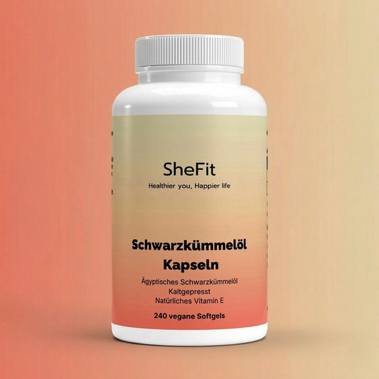 Ägyptisches Schwarzkümmelöl - 240 vegane Softgels