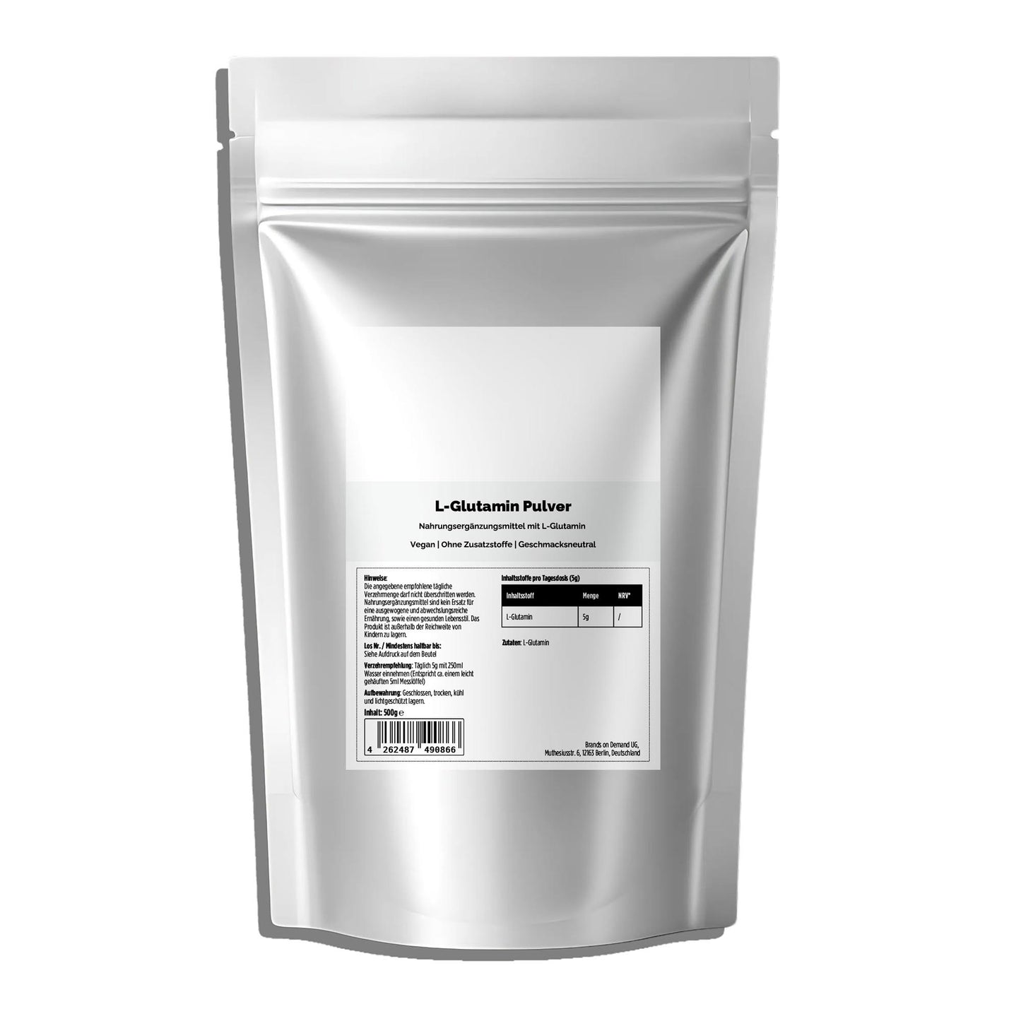 L-Glutamin Pulver - 500g